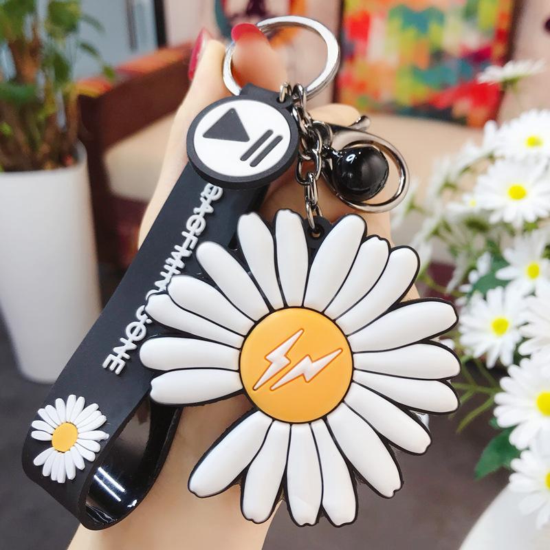 Kawaii Daisy Keychain