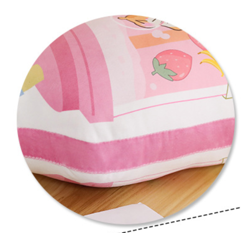 Harajuku Milk Tea Plush Pillow