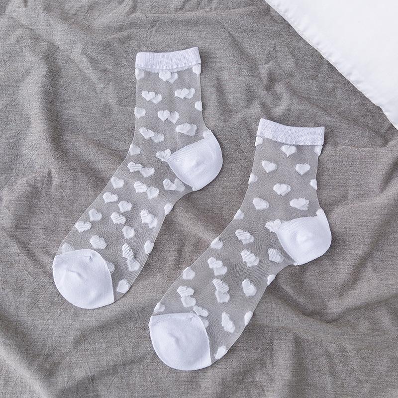 Korean Glass Silk Socks