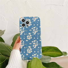 Youth Blue Chrysanthemum Phone Case