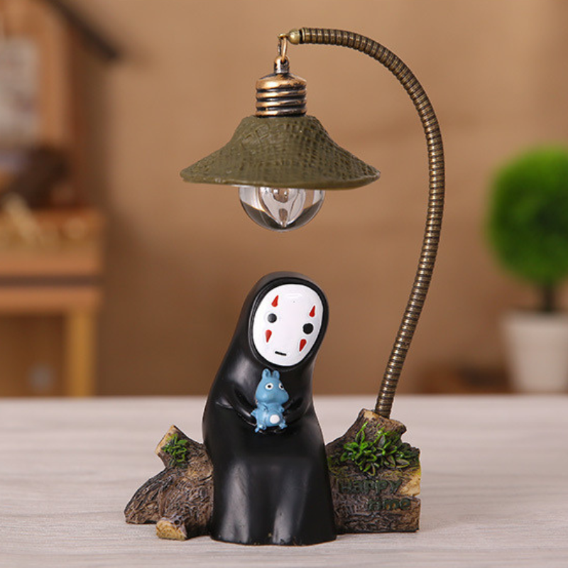 Kawaii Cartoon No Face Man Night Light Ornaments