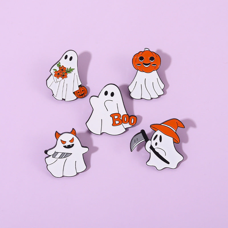 Creative Cartoon Ghost Pins