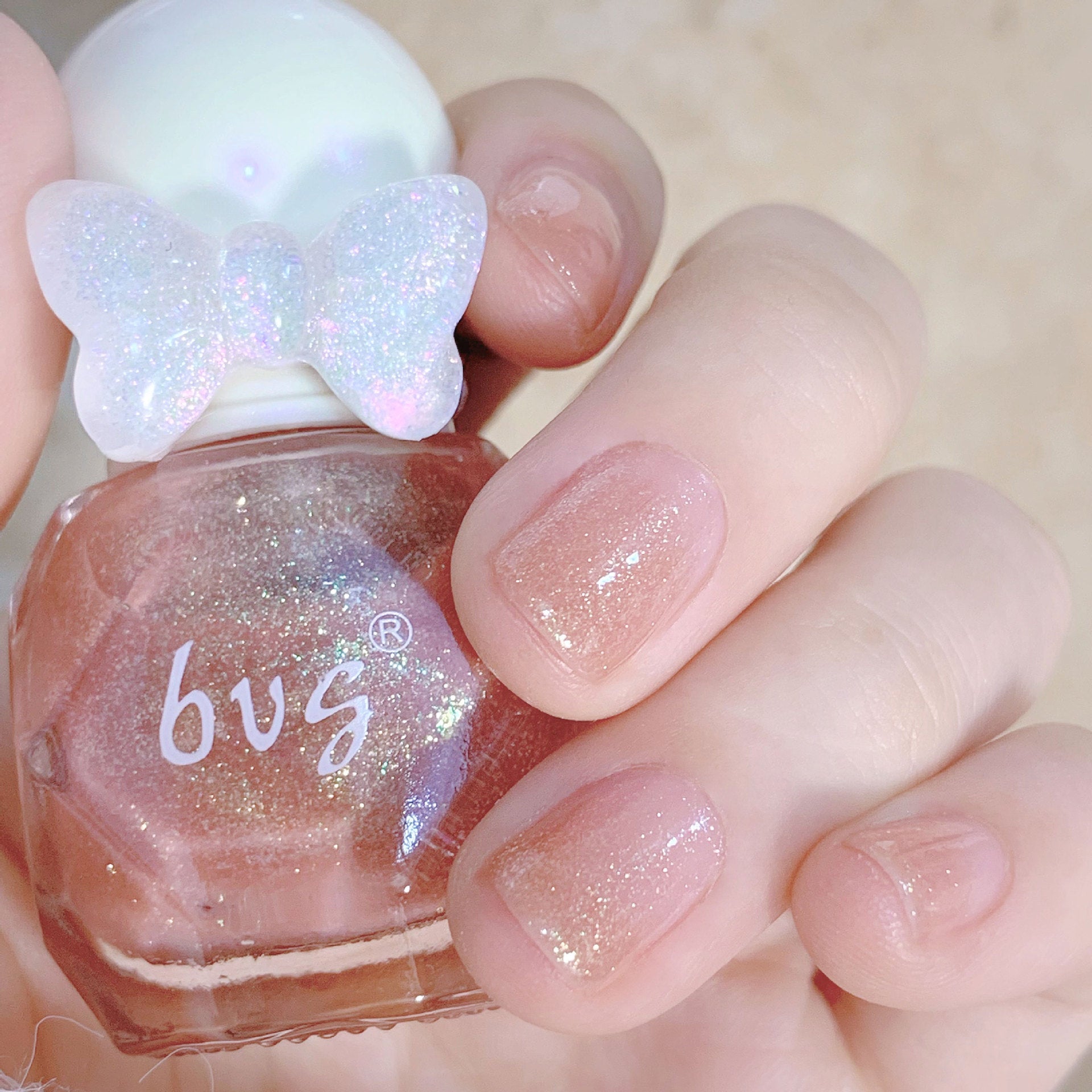 Kawaii Flower Nail Polish