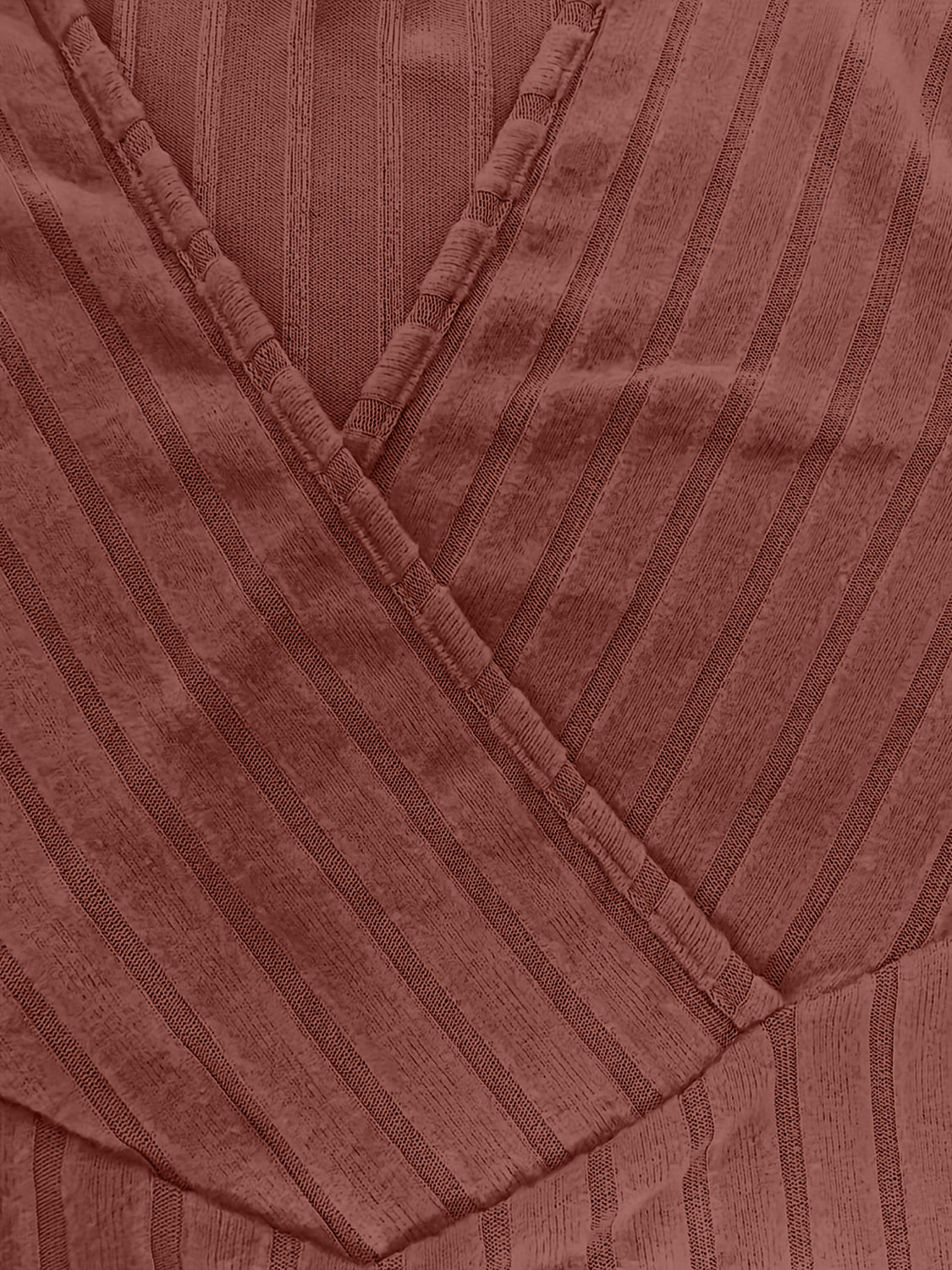 Surplice Long Sleeve T-Shirt