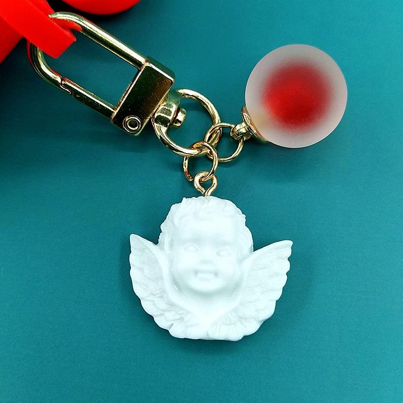 Baroque Angel Keychain