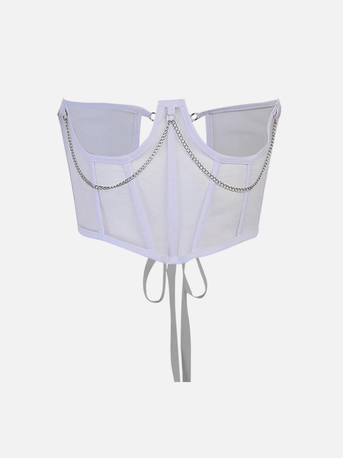 Chain Corset Waist Vest