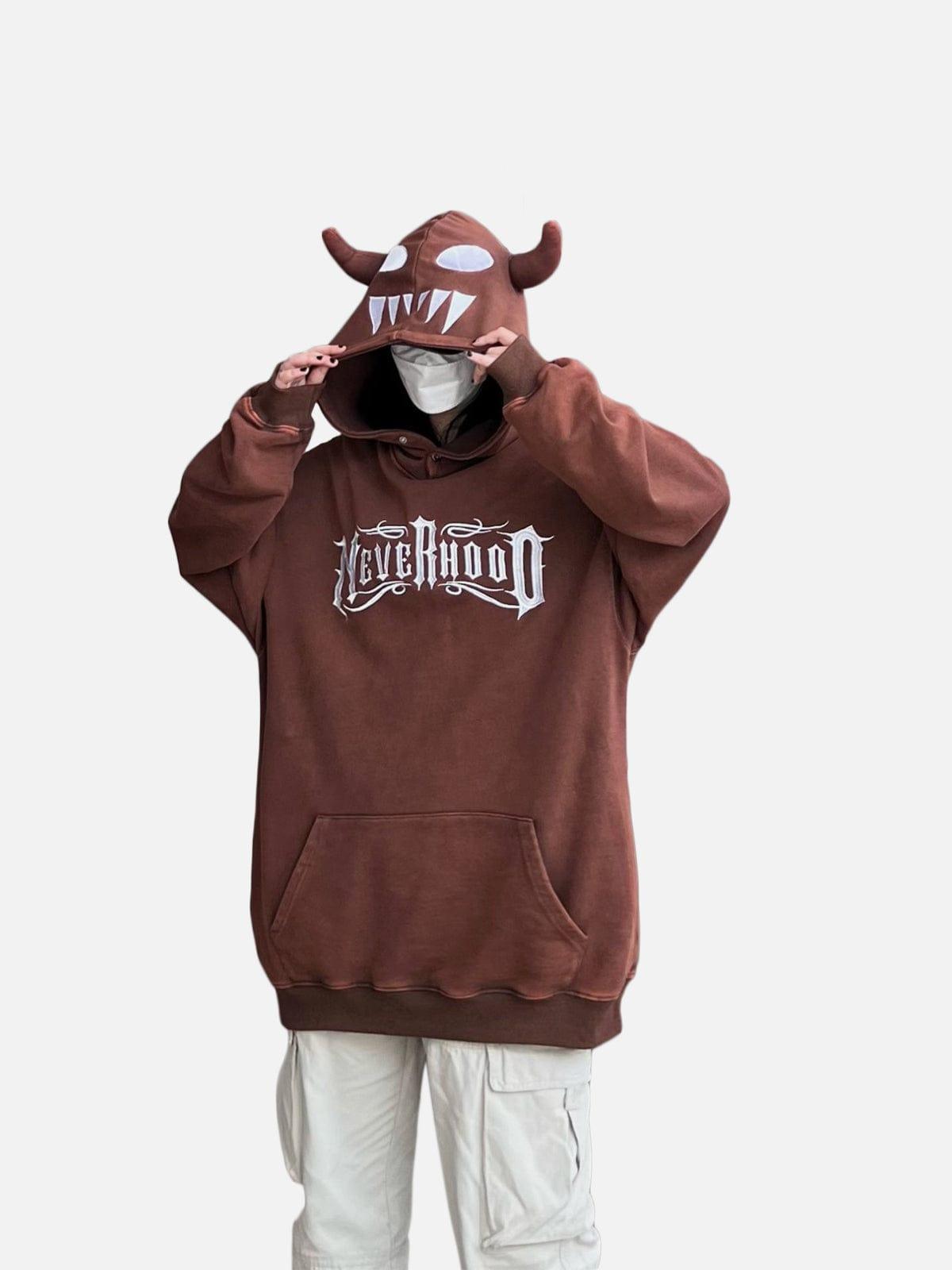 "Anagocer Hood" Devil Hoodie