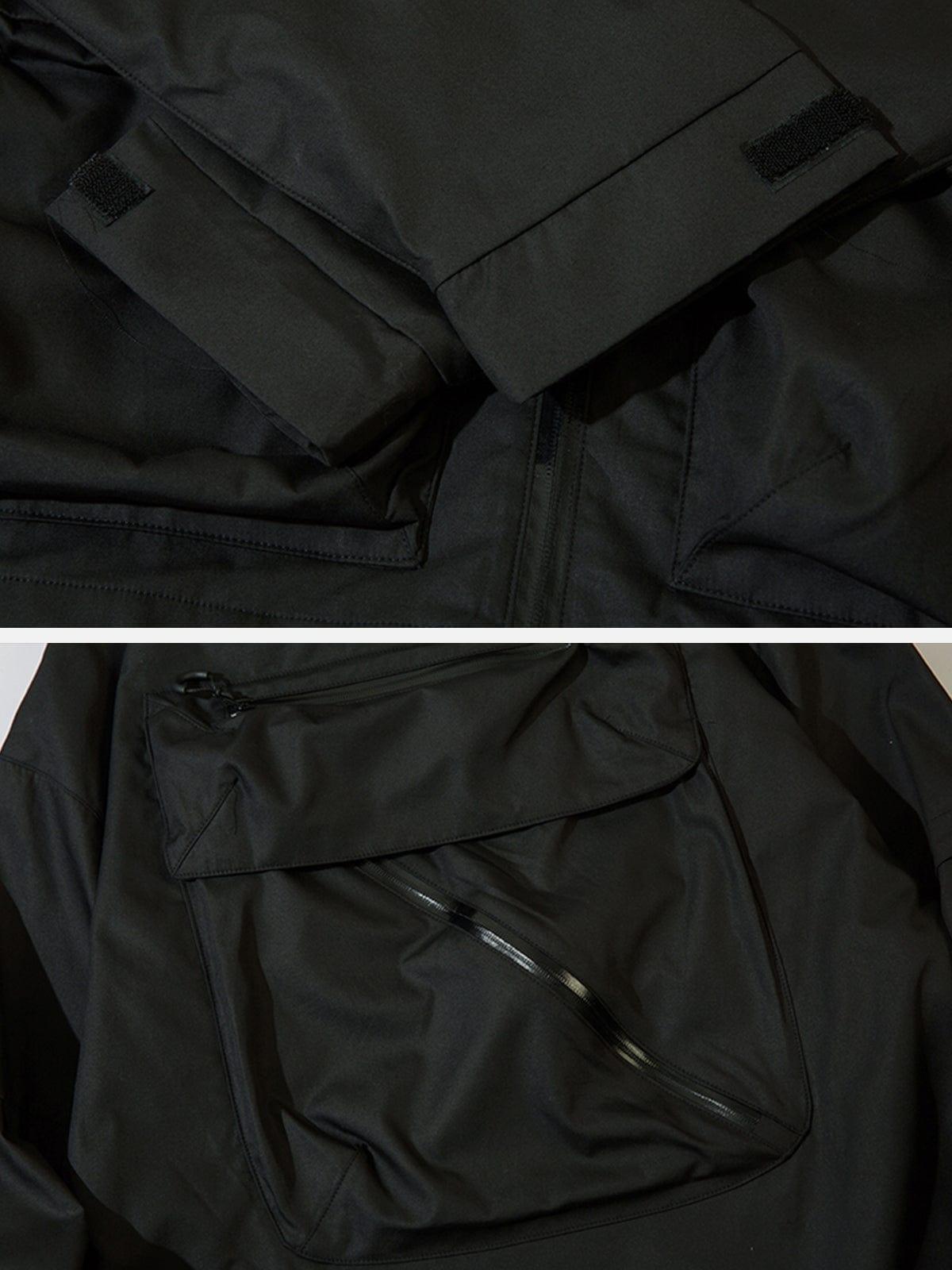 Large Back Pocket Cargo Jacket