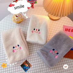 Kawaii Cartoon Smile Flowers Scarf