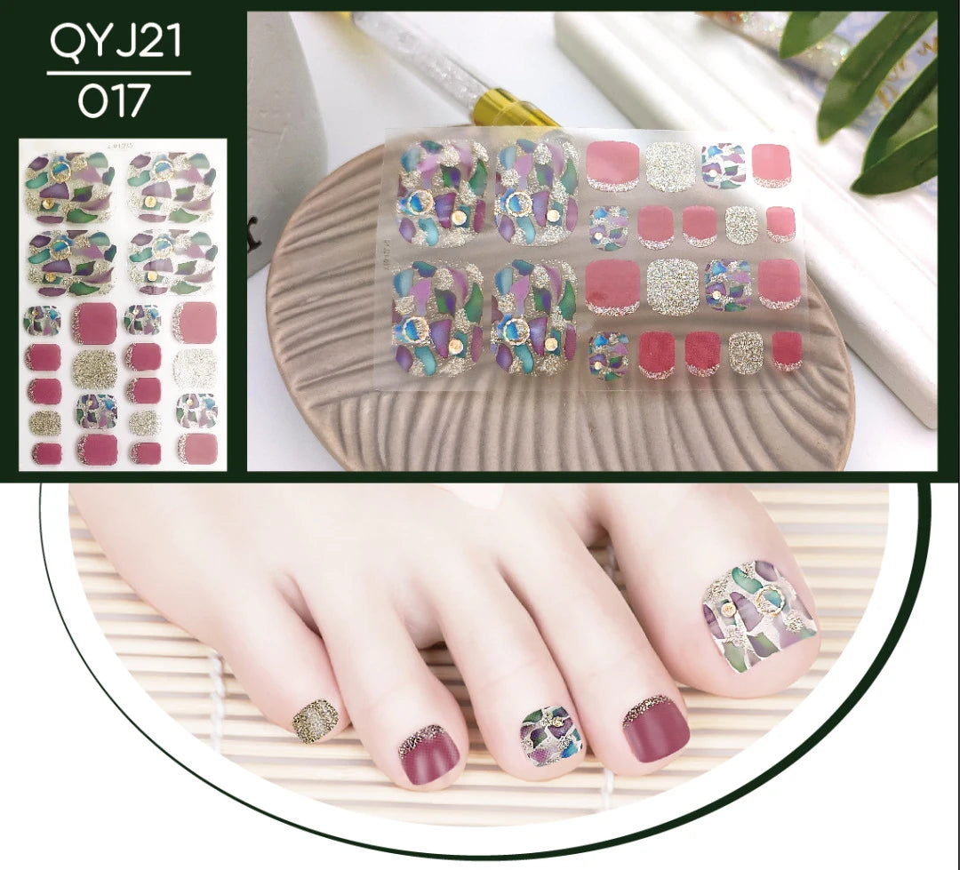 Summer Waterproof Nail Sticker