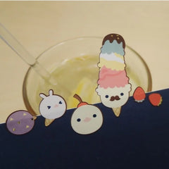 Cute Ice Cream Sticker