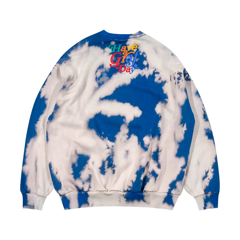 90s Aesthetic Colorful Tie Dye Sweatshirt