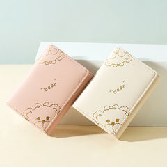 Cute Bear Credit Card Holder Wallet