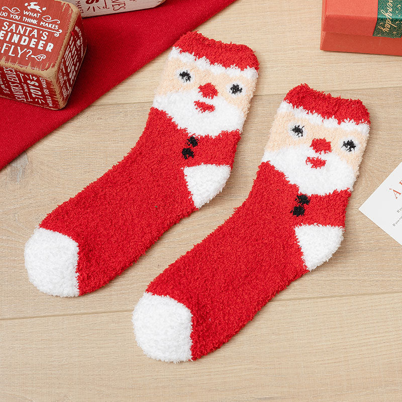 Cute Christmas Floor Socks