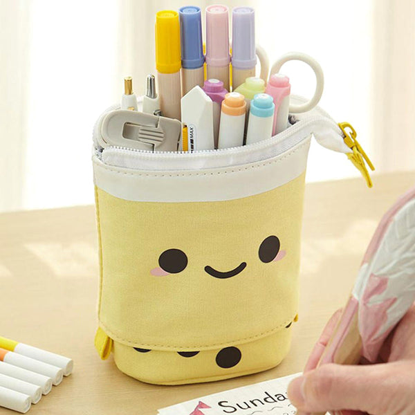 Boba Milk Tea Pop Up Pencil Case