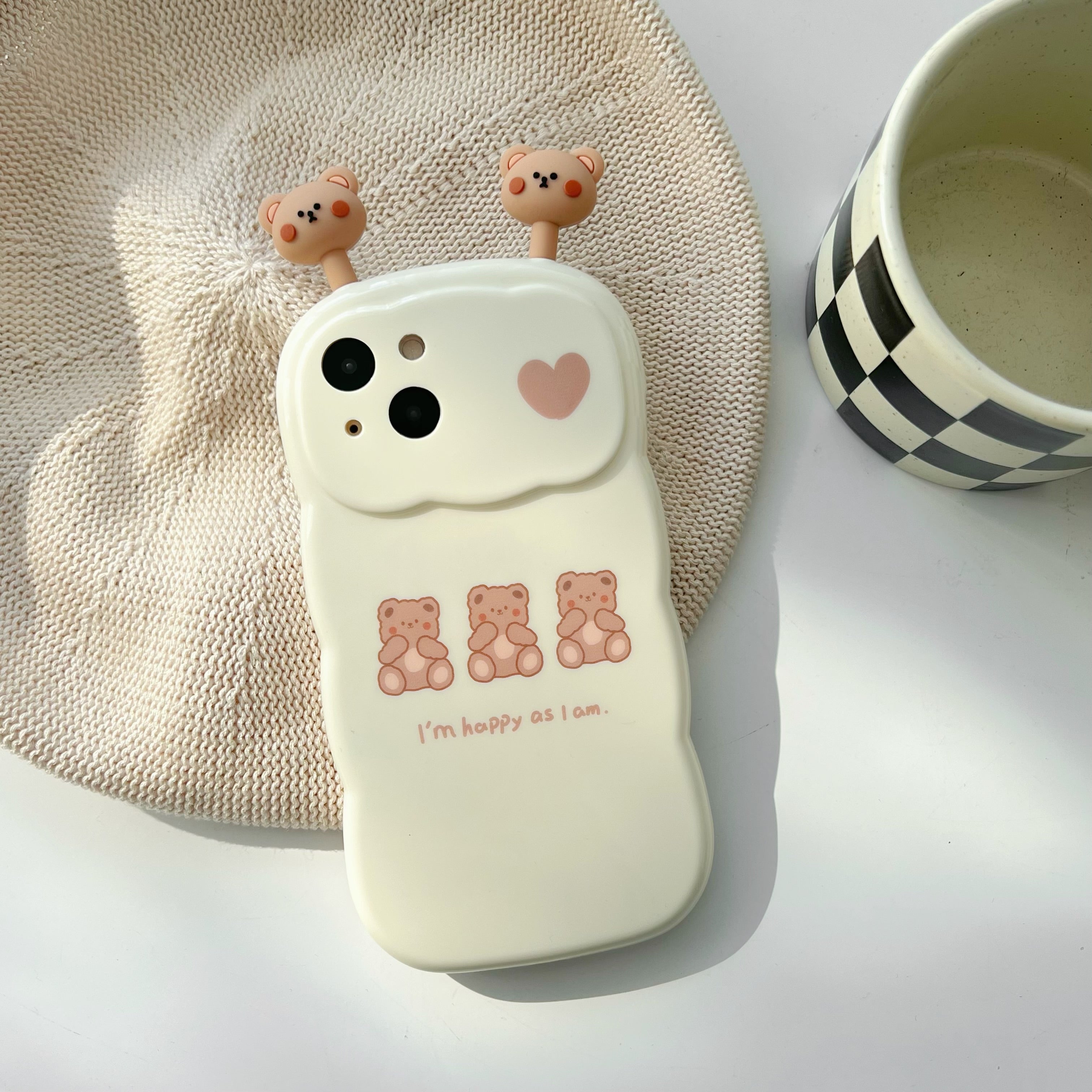 Kawaii Cartoon Bear Phone case