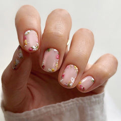 【W434ã€?Wearable Nails Finished Manicure