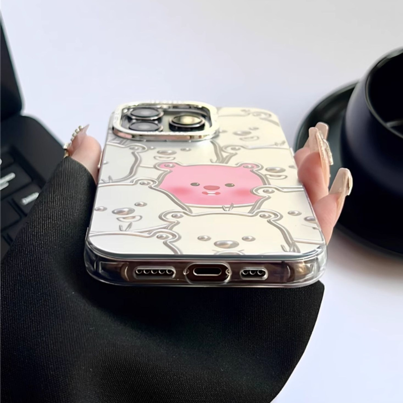 Kawaii Cartoon Little Beaver Phone Case