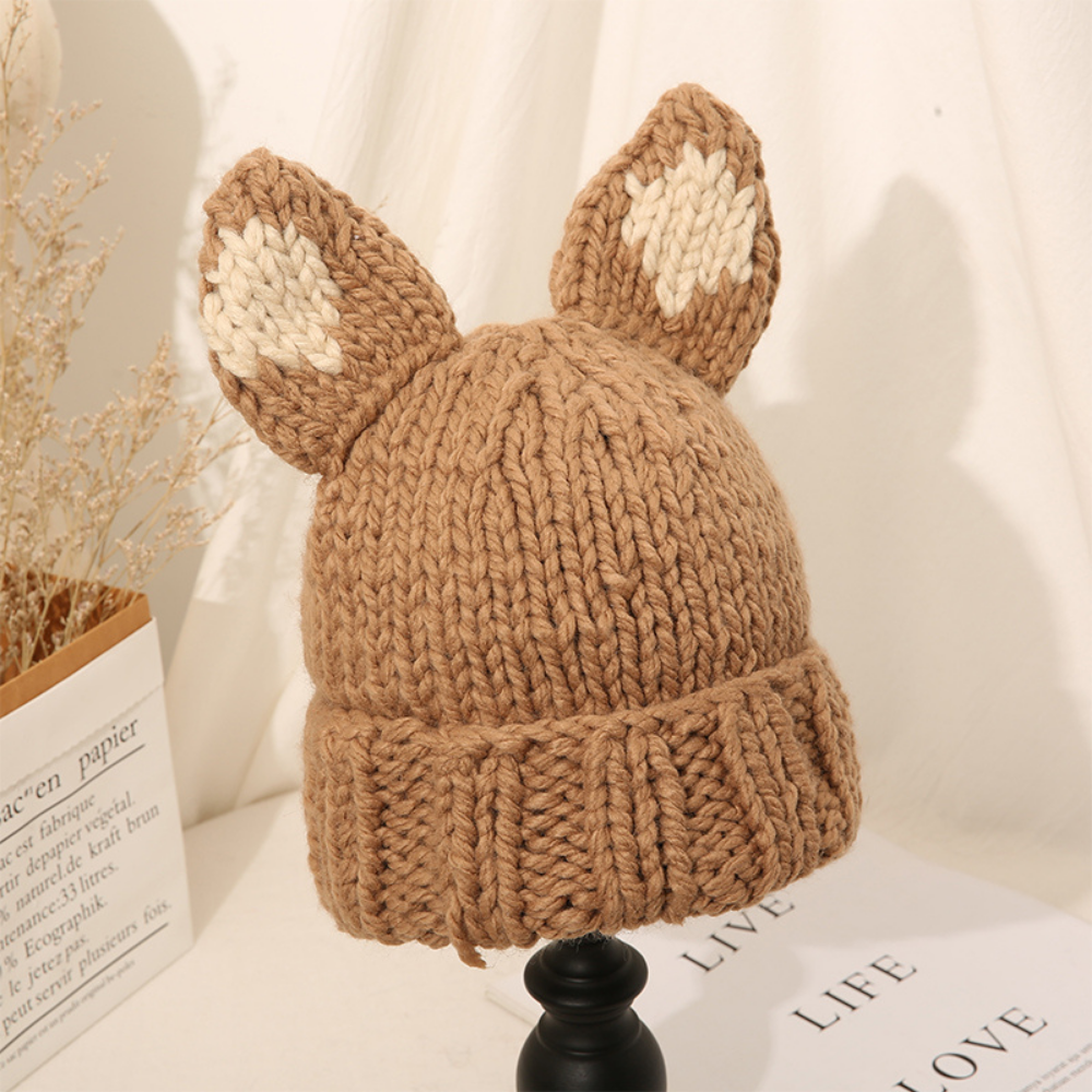 Cat Ears Woolen Hat