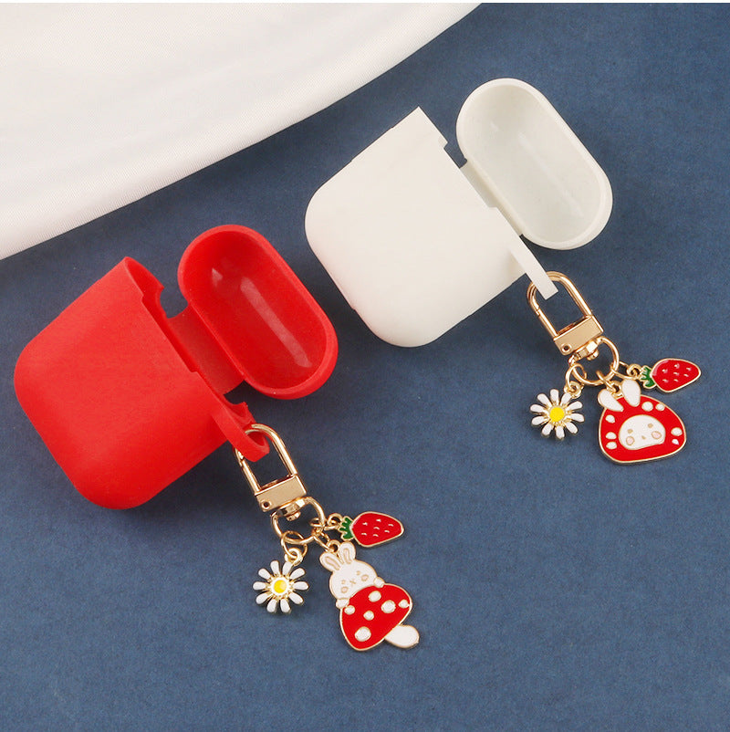 Cute Mushroom Rabbit keychain