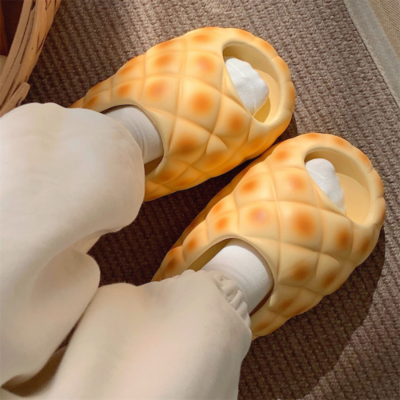 Kawaii Pineapple Bun Slippers