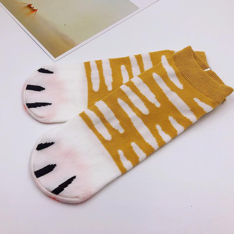 Cartoon Cat Paw Socks