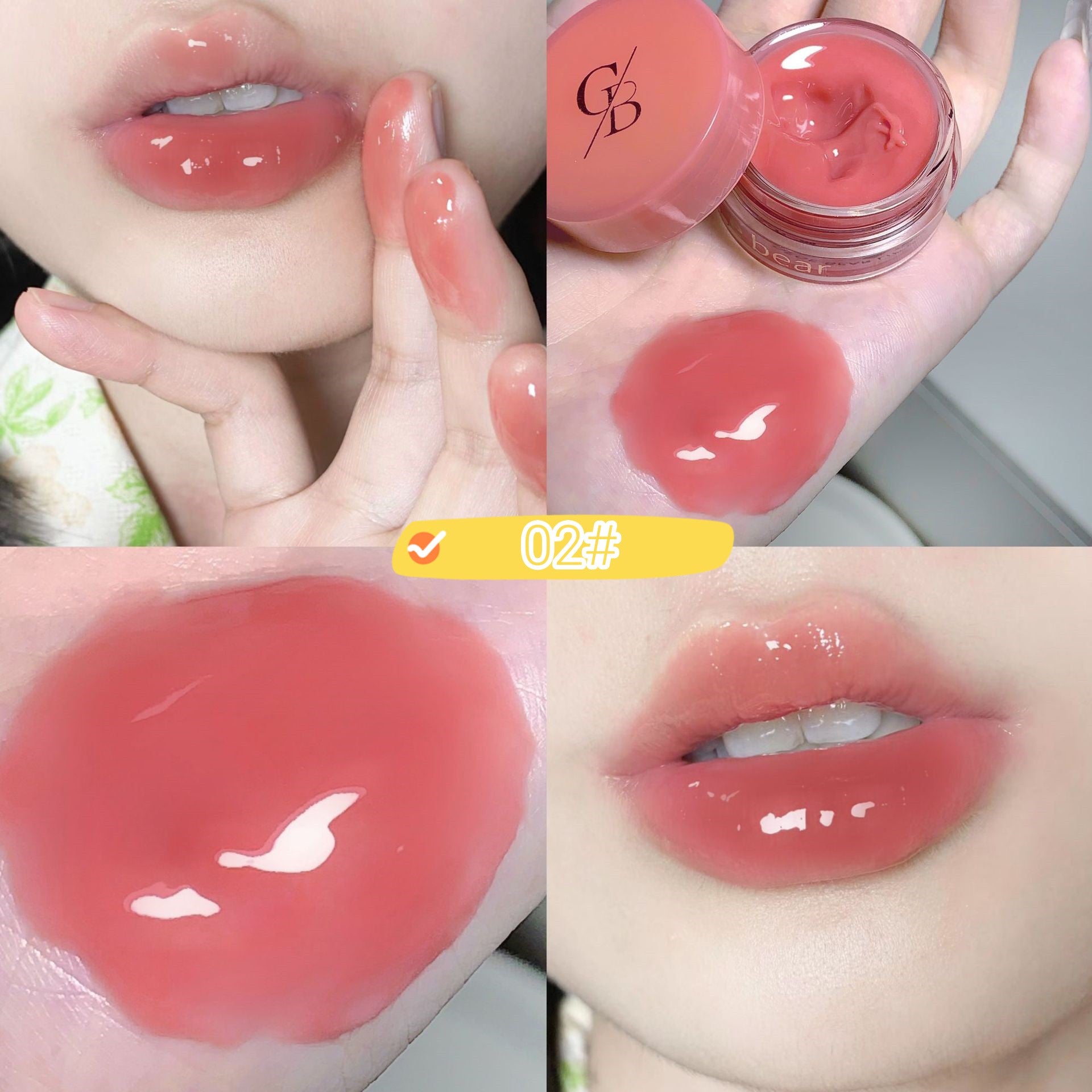 GegeBear Filled Fruit Sauce Lip Gloss