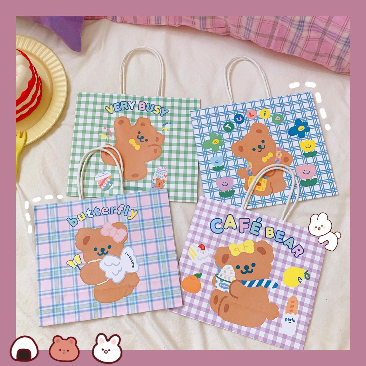 Bonjour Bear Gift Bags