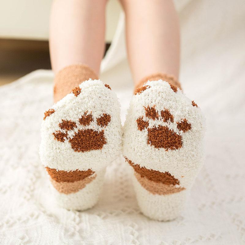 New Cartoon Paw Socks