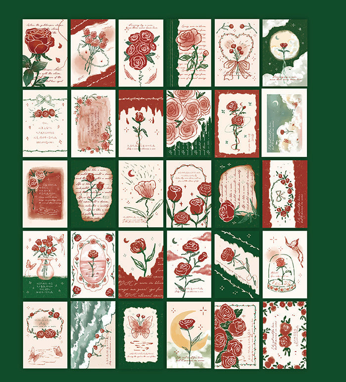 Rose Apocalypse Series Postcards