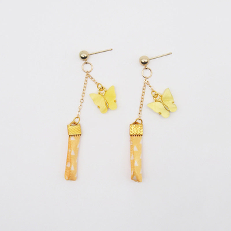 Anime Bufferfly Long Earrings