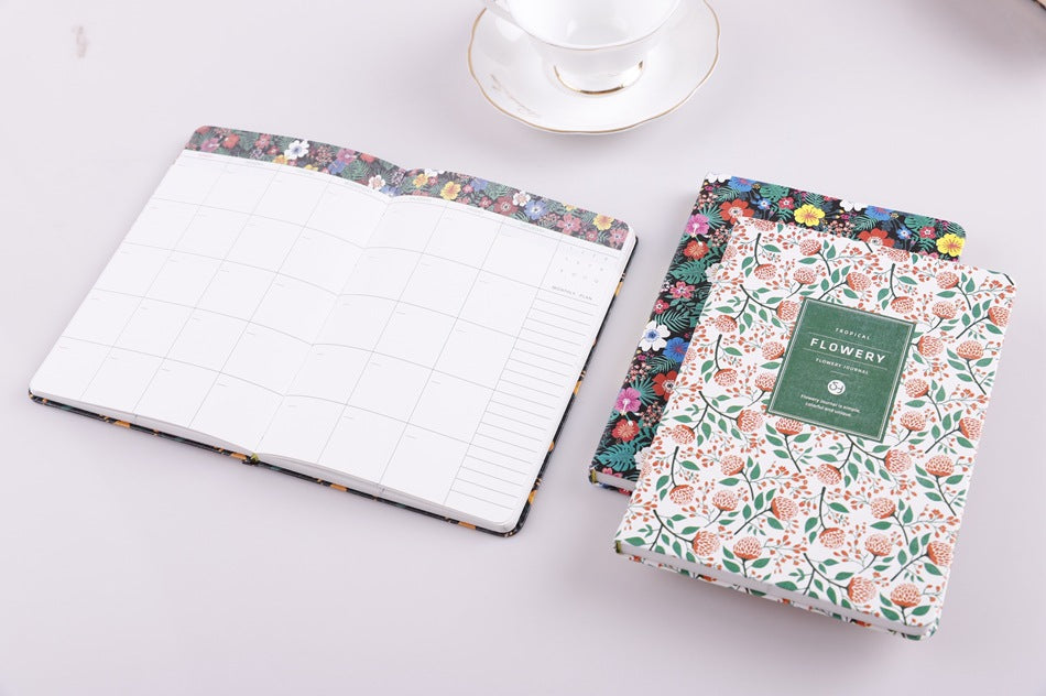 Cute Floral Notebook