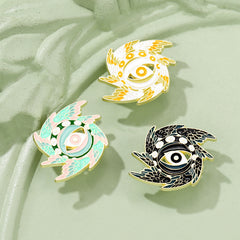 Kawaii Cartoon Eyes Pins