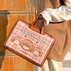 Roro Jump Dog TAIYAKI Laptop Bag