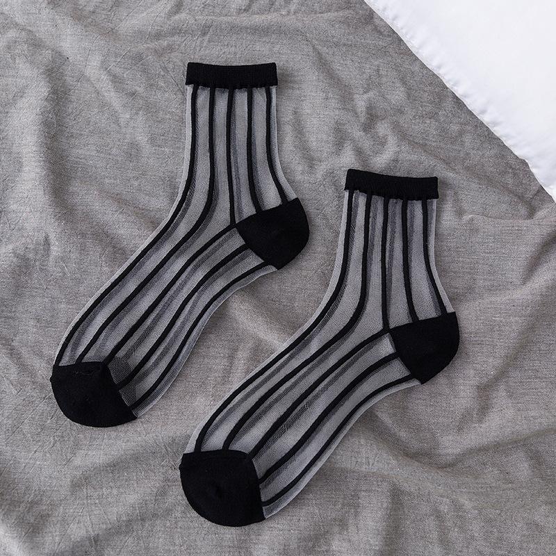 Korean Glass Silk Socks