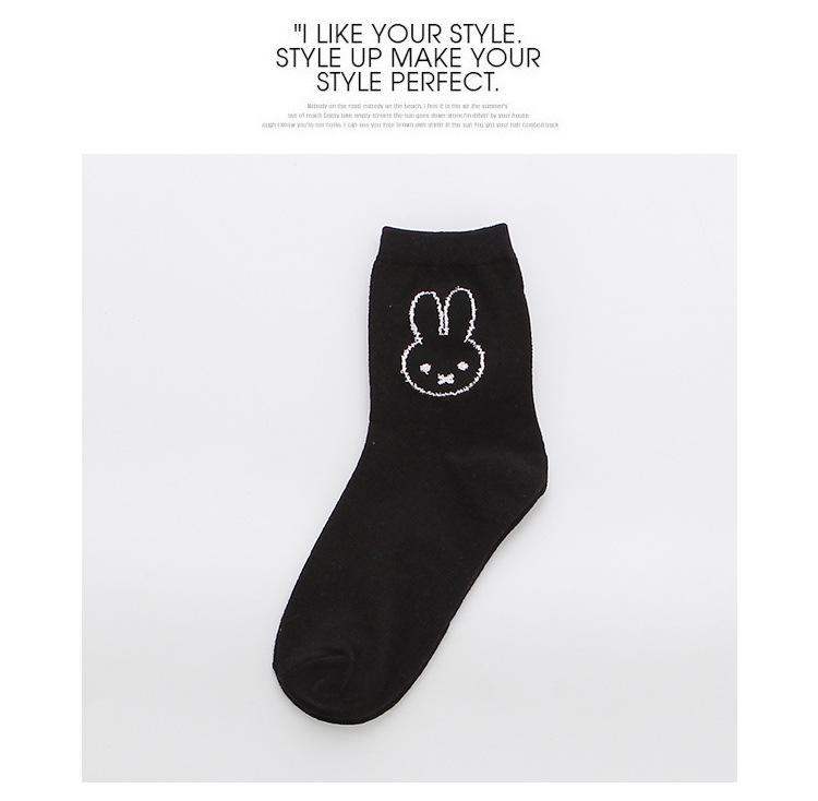 Cartoon Anime Rabbit Socks