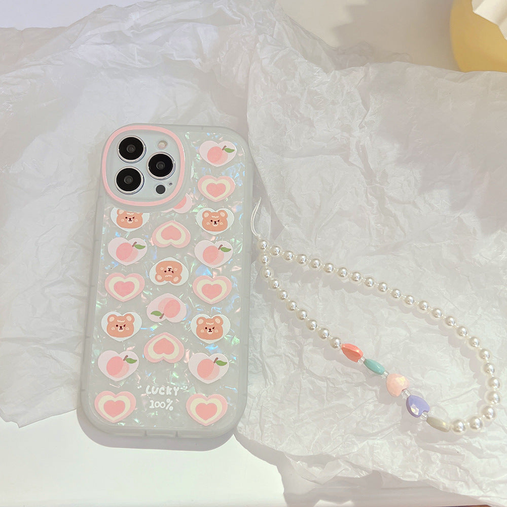 Peach Care Bear Phone Case