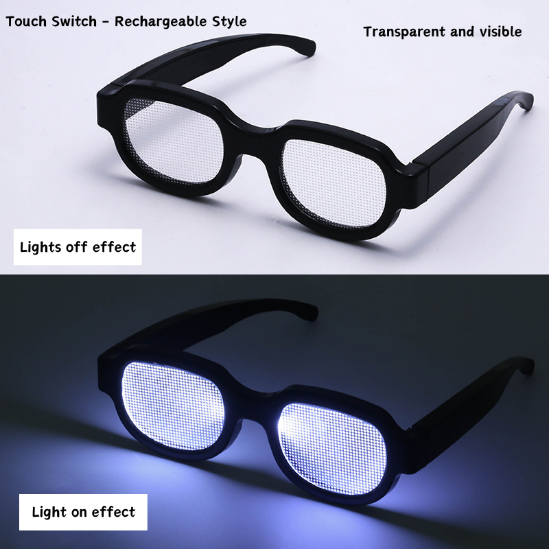 Super Cool Luminous Glasses Toy