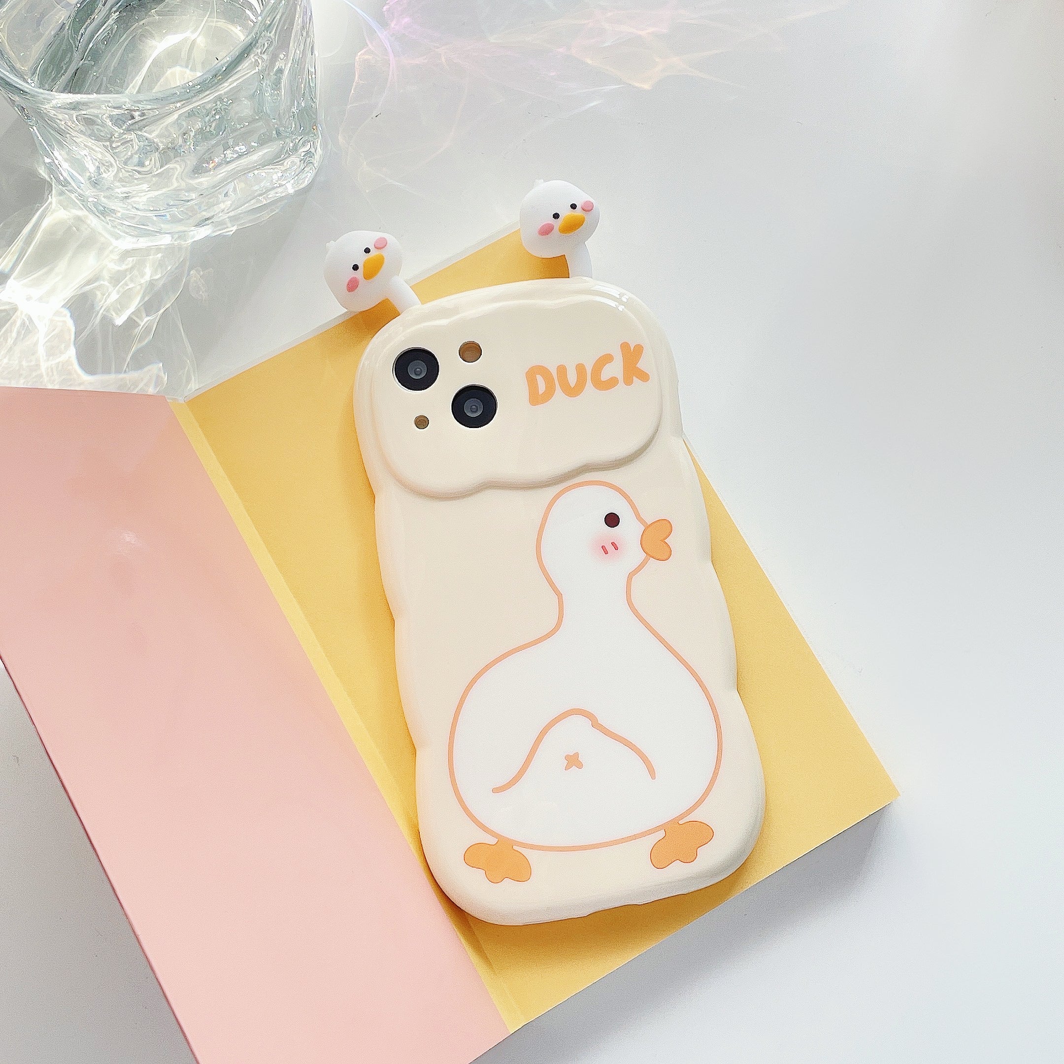 Kawaii Cartoon Duck Phone case