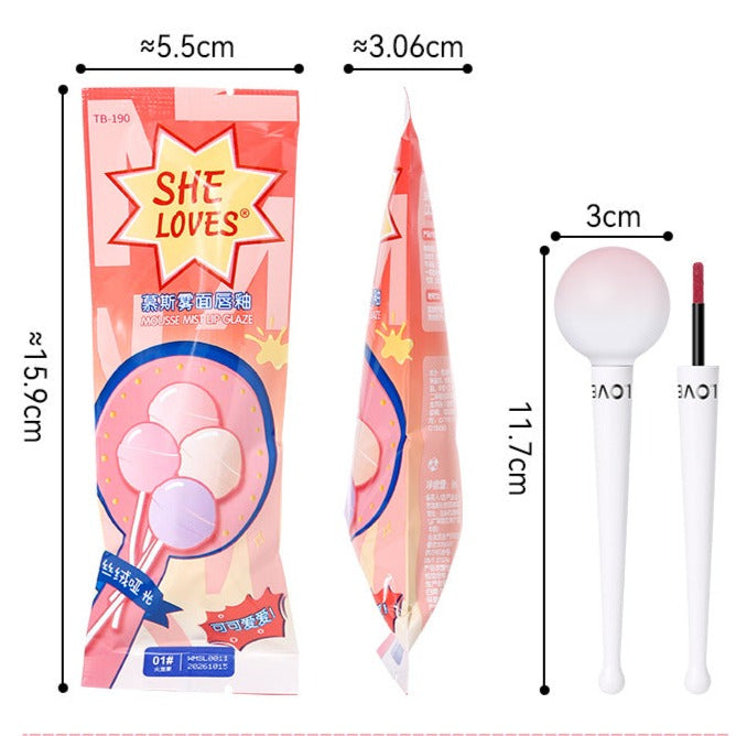 Cute Lollipop Design Lip Gloss