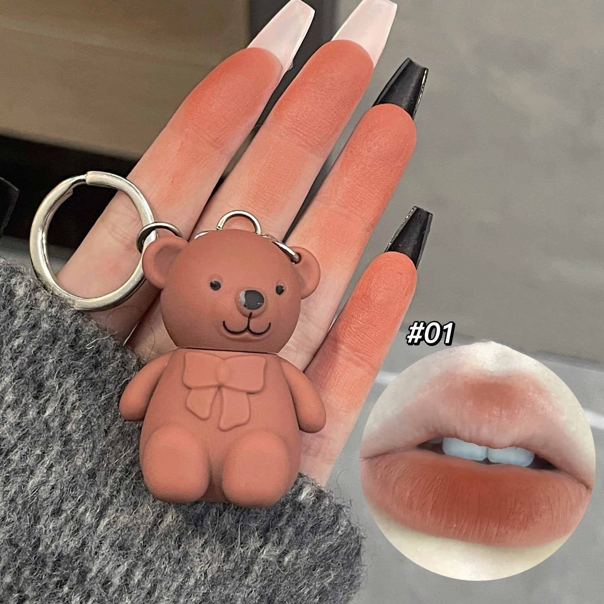 Keychain Bear Lip Gloss