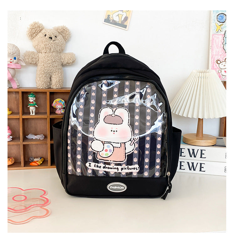 Cute Transparent PVC Backpack