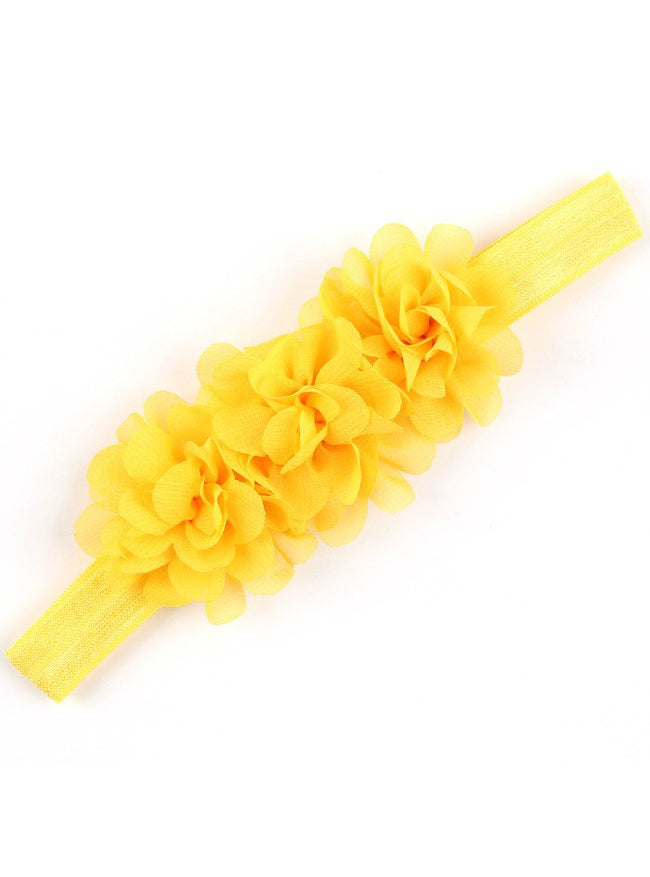 1PC Flower Headband Children Headwear Pearl