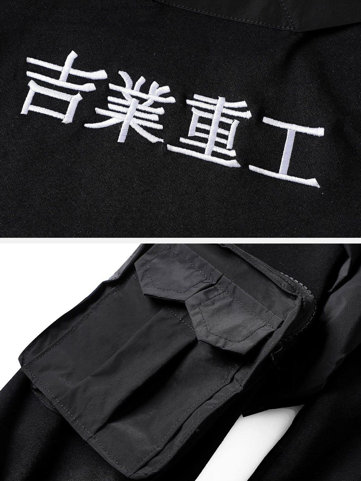 Cyberpunk Combat Functional Hoodies