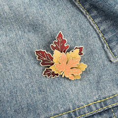 Vintage Maple Leaf Pins