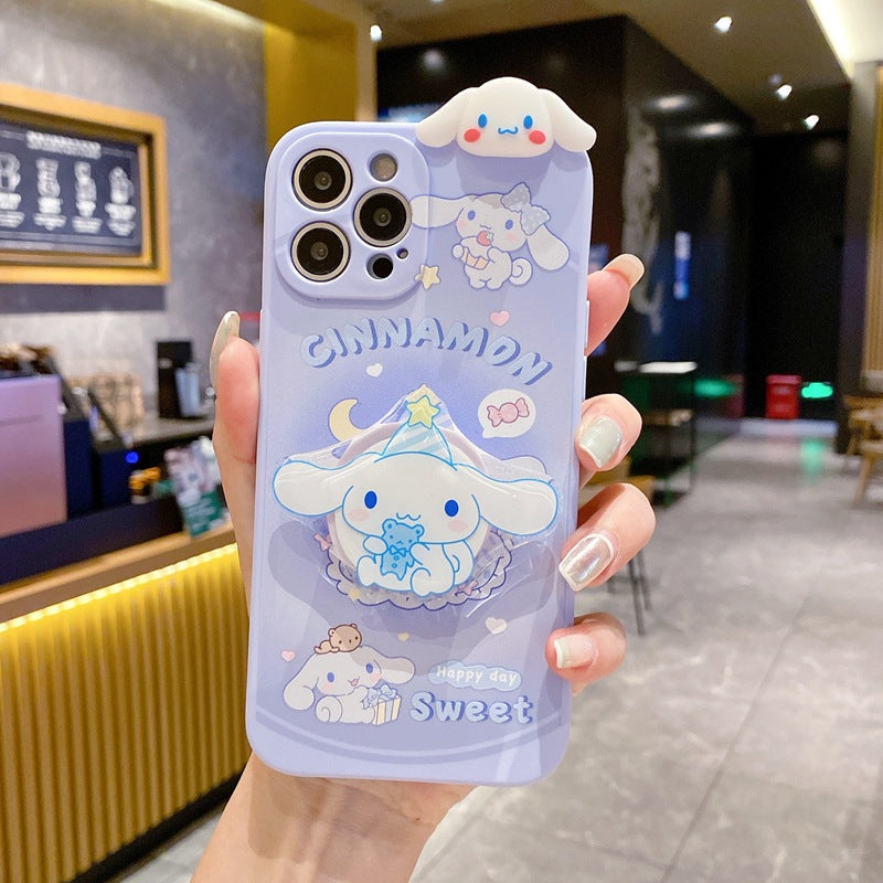 Cute Cartoon Bracket Phone Case