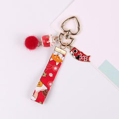 Knot Bow Rich Keychain