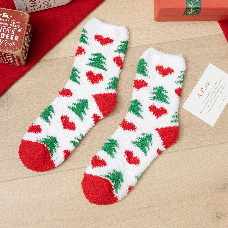 Cute Christmas Floor Socks