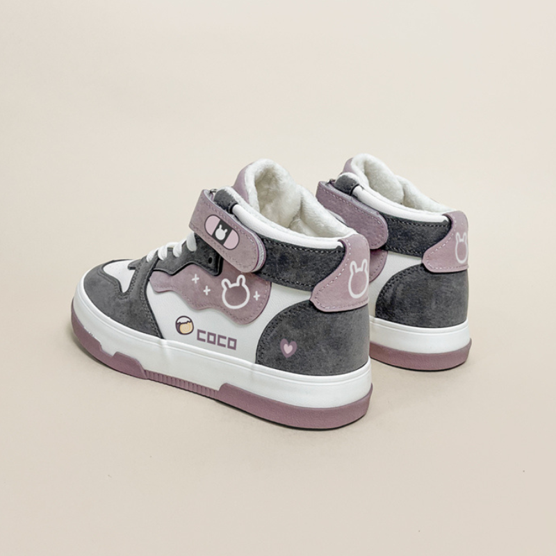 COCO Cute All-match High Top Skate Shoes