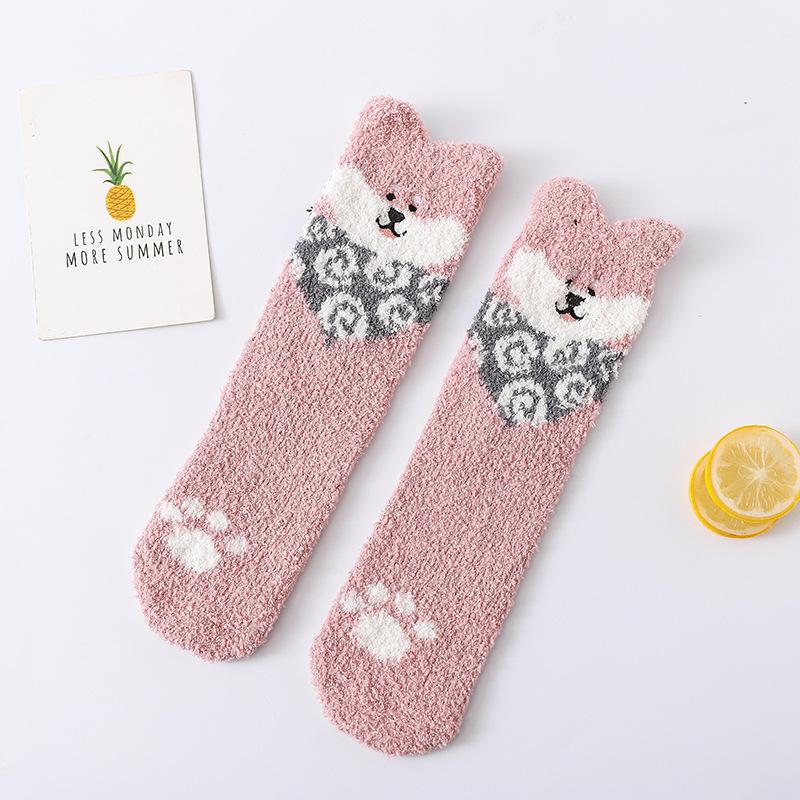 Cute Shiba Inu Floor Socks